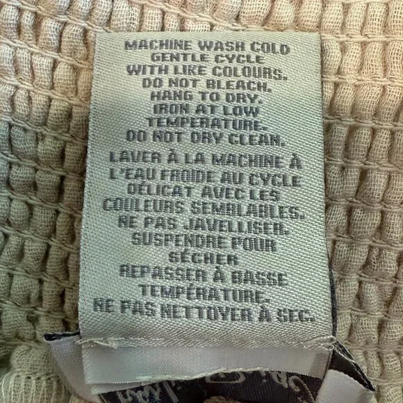 Charlie Paige Wide-Leg  Cotton Pants - Cream - Picture 6 of 10